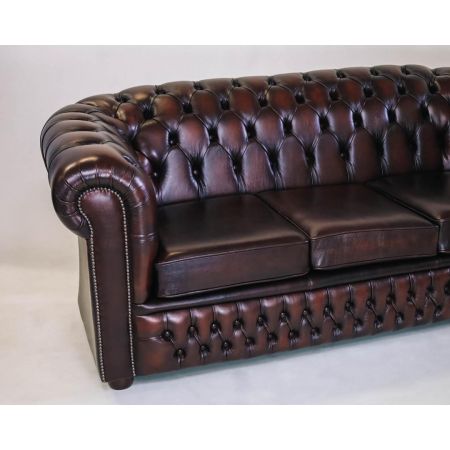 "London Classic" Chesterfield Sofa, 3-Sitzer, Sofort Lieferbar