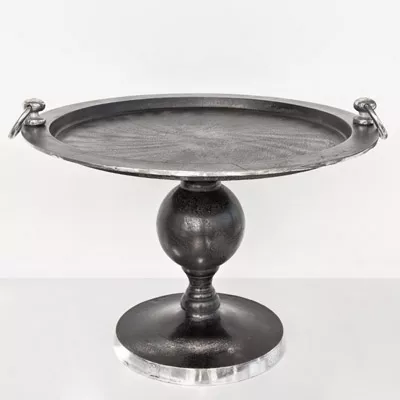 Edelstahl Tisch Beistelltisch für Wohnzimmer D69 H47