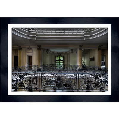 Vintage Bild Balustrade Wanddekoration Wandbild 50x60