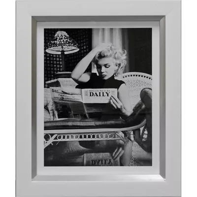 Marilyn Monroe Wandbild Motion Picture Daily schwarz-weiß Foto Bild 40x50
