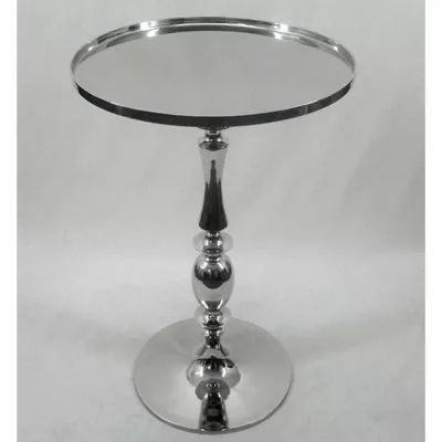 Moderner Edelstahl Tisch kleiner Tisch Beistelltisch 70cm