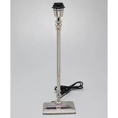 Tischlampe "Matt Silver"