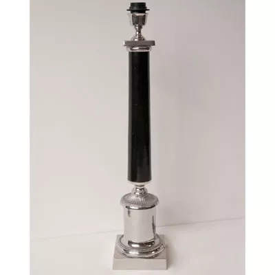 Tischlampe "Black Silver Bar"