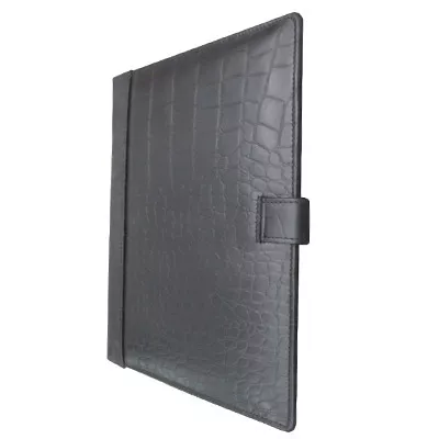 Ordner Mappe A4 Croco Black