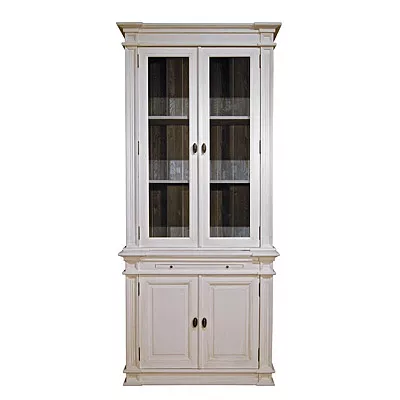 Kleine Glas Vitrine 100x56x220 