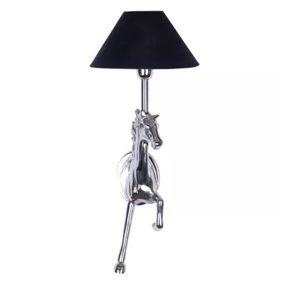 Wand Lampe Pferd 18x16x51cm