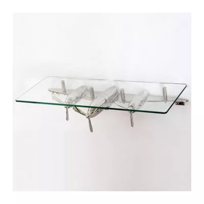 Regal Airplane aus Glas