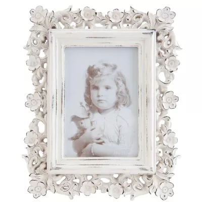 Clayre & Eef Fotorahmen Blumen 20x25/10x15 cm