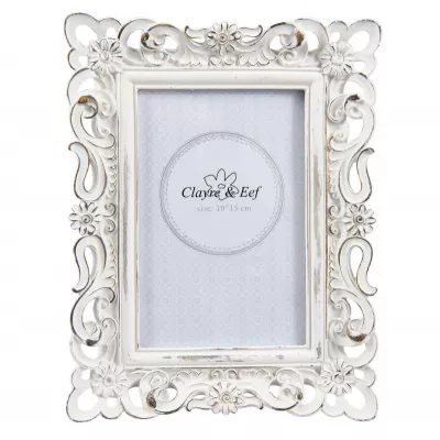 Clayre & Eef Bilderrahmen 17x2x22 cm / 10x15 cm