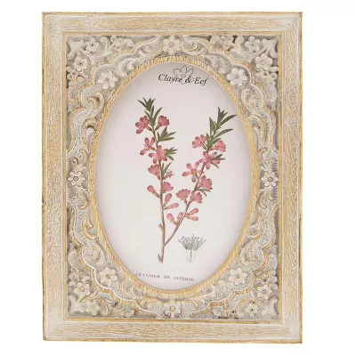 Clayre & Eef Bilderrahmen 15x2x20 cm / 10x15 cm