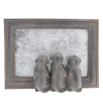 Clayre & Eef Bilderrahmen 21x5x15 cm / 10x15 cm