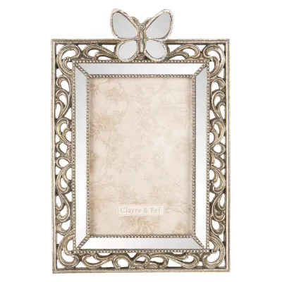 Clayre & Eef Bilderrahmen 16x2x24 cm / 10x15 cm