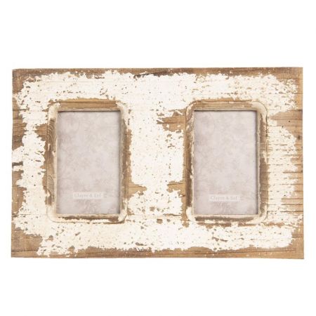 Clayre & Eef Bilderrahmen 39x2x26 cm / 10x15 cm (2)