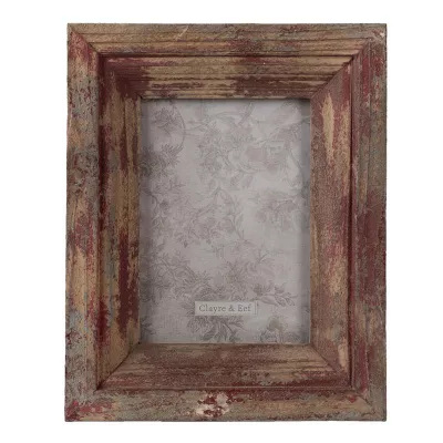 Clayre & Eef Bilderrahmen 26x3x21 cm / 15x20 cm
