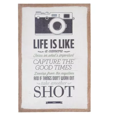 Clayre & Eef Textschild 40x2x60 cm