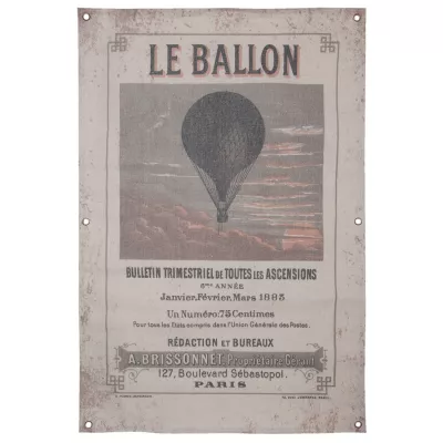 Clayre & Eef Wandkarte 60x90 cm