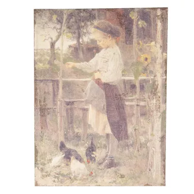 Clayre & Eef Gemälde 55x3x73 cm