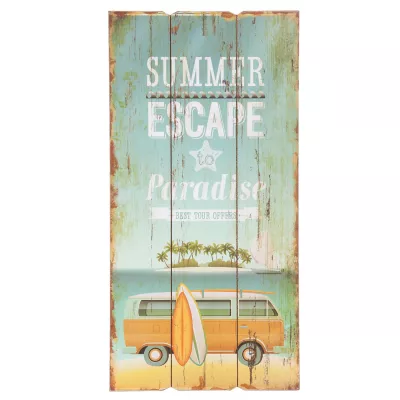 Clayre & Eef Textschild SUMMER ESCAPE ca. 25 x 50 cm
