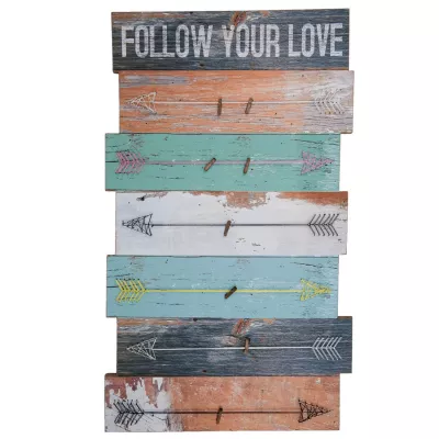 Clayre & Eef Fotohalter FOLLOW YOUR LOVE ca. 59 x 3 x 97 cm