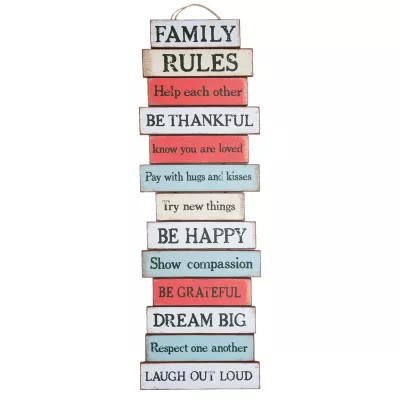Clayre & Eef Textschild 35x2x104 cm