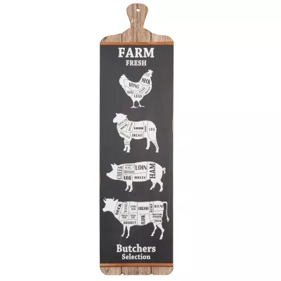 Clayre & Eef Textschild 21x1x77 cm