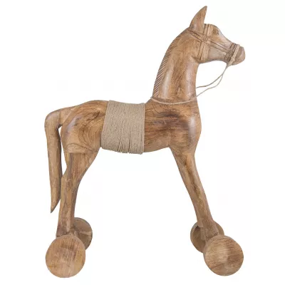 Clayre & Eef Dekofigur Pferd 63x22x84 cm