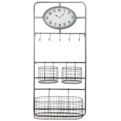 Clayre & Eef Wanduhr 46x20x102 cm / 1xAA