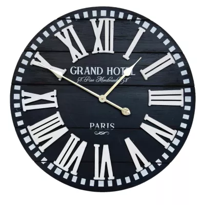 Clayre & Eef Wanduhr 60x5 cm / 1xAA