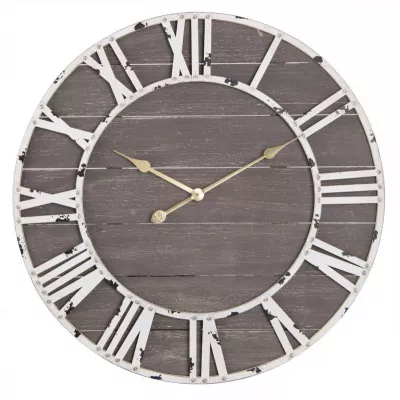 Clayre & Eef Uhr Ø 70x4 cm / 1xAA