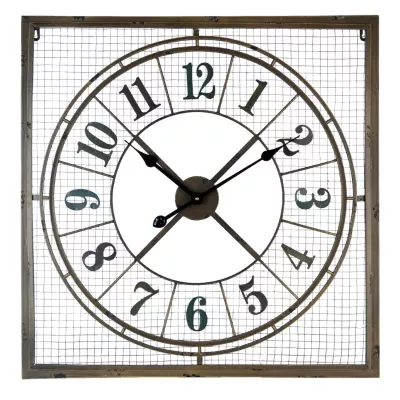 Clayre & Eef Uhr 70x70x4 cm / 1xAA