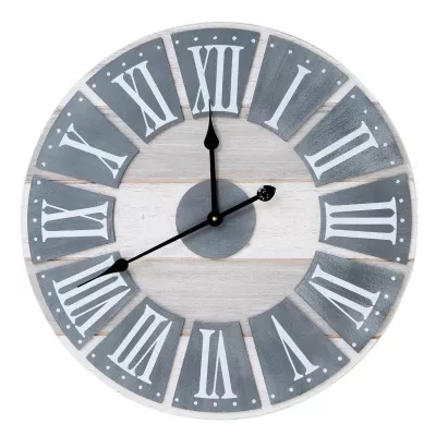 Clayre & Eef XXL Wanduhr Ø 60x5 cm