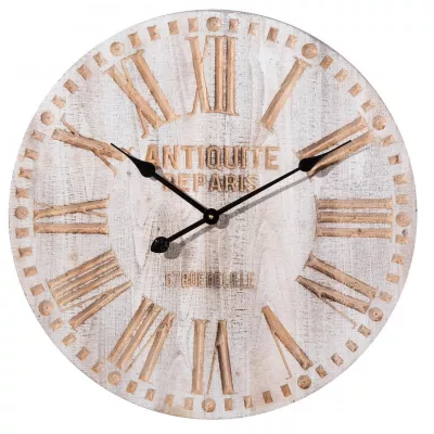 Clayre & Eef Wanduhr Ø 60x5 cm / 1xAA