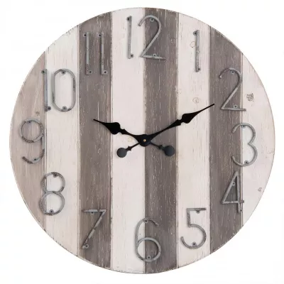 Clayre & Eef Wanduhr Ø 70x4 cm / 1xAA