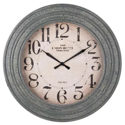 Clayre & Eef Uhr Ø 67x6 cm / 1xAA