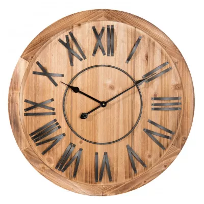 Clayre & Eef Wanduhr Ø 70x5 cm / 1xAA