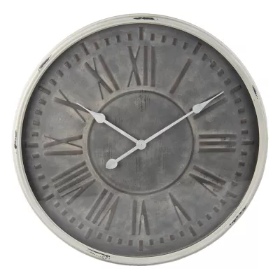 Clayre & Eef Wanduhr Ø 60x6 cm / 1xAA
