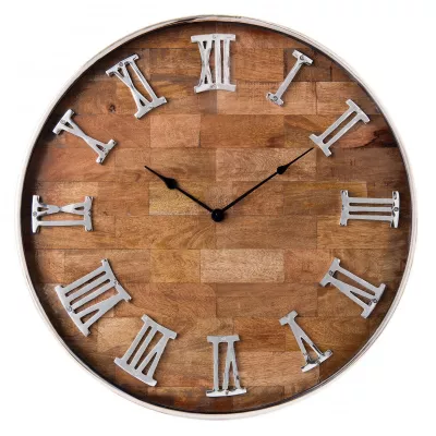 Clayre & Eef Wanduhr Ø 60x5 cm / 1xAA