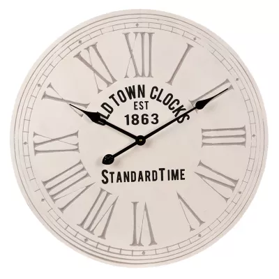 Clayre & Eef Wanduhr Ø 60x4 cm / 1xAA