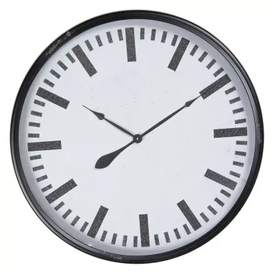Clayre & Eef Wanduhr Ø 80x10 cm / 1xAA