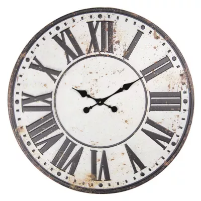 Clayre & Eef Wanduhr Ø 70x5 cm / 1xAA