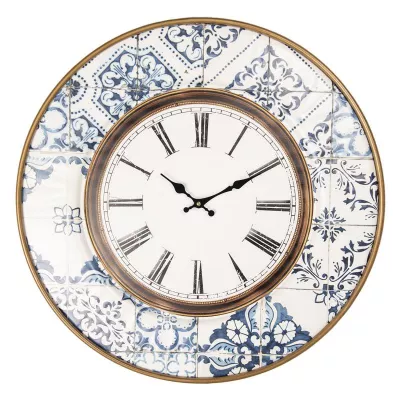 Clayre & Eef Uhr Ø 63x4 cm / 1xAA