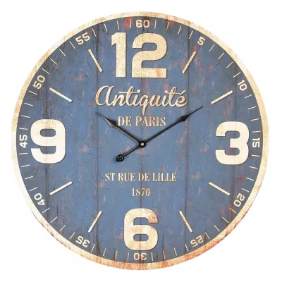 Clayre & Eef Uhr Ø 60x4 cm / 1xAA