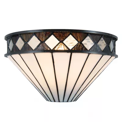 Clayre & Eef Wandlampe Tiffany 31x16x17 cm E14/max 1x40W