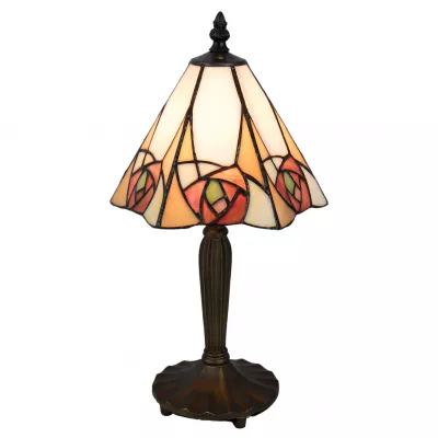 Clayre & Eef Tischlampe Tiffany 20x18x37 cm E14/max 1x40W