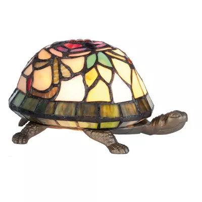 Clayre & Eef Tischlampe Tiffany 15x22x13 cm E14/max 1x15W