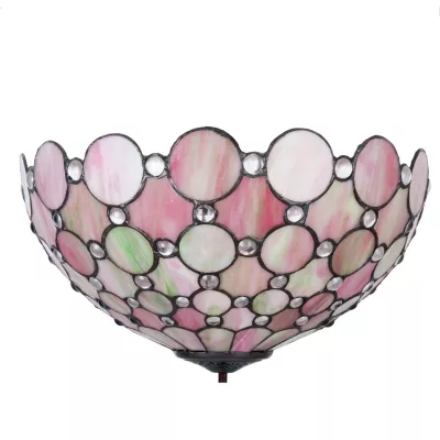 Clayre & Eef Lampenschirm Tiffany-Stil ca. Ø 40 cm