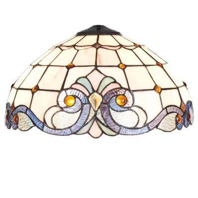 Clayre & Eef Lampenschirm Tiffany-Stil ca. Ø 40 cm