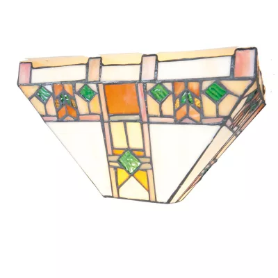 Tiffany Wandlampe Jacksonville 30 cm 1x E14 max 40w