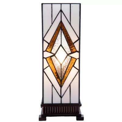 Clayre & Eef Tischlampe Tiffany 17x17x44 cm E27/max 1x40W