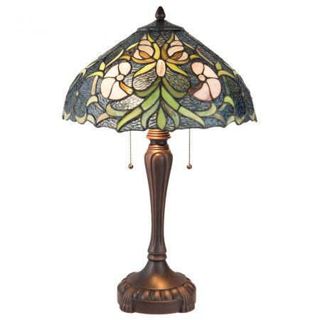 Clayre & Eef Tischlampe Tiffany Ø 40x61 cm E27/max 2x60W